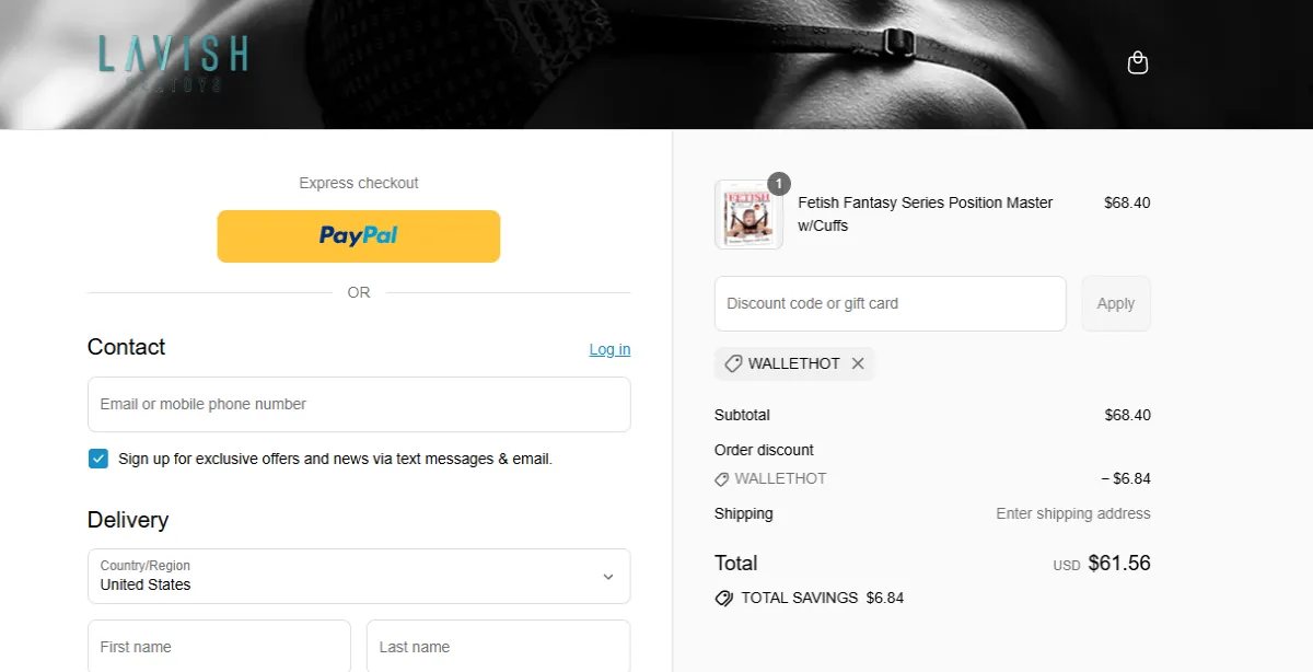 Proof screenshot for WALLETHOT